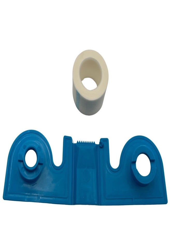 كومفرت أكسيس شريط ورقي ناعم، مسامي، دقيق المسام، ذاتي اللصق، خالٍ من اللاتكس، مضاد للحساسية، 1 بوصة × 10 ياردات مع موزع (عبوة من 3 قطع) - Image 4